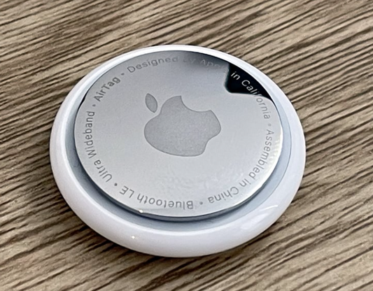 Apple AirTag tracker used as a drone anti-loss accessory to help locate a lost drone