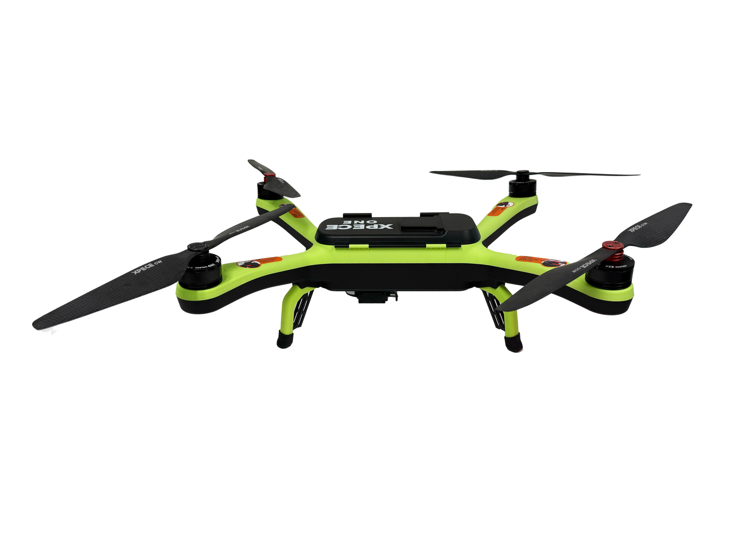 Xpece ONE BARE fishing drone side view with transparent background