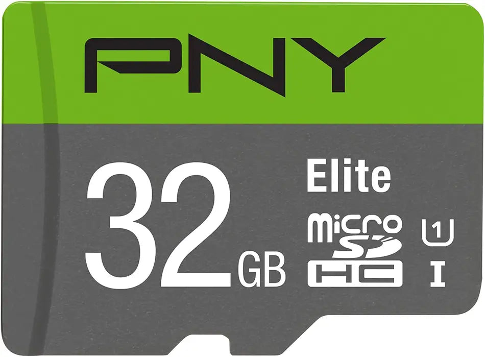 PNY Elite 32GB microSDHC memory card (UHS-I) for Xpece ONE waterproof drone camera recordin